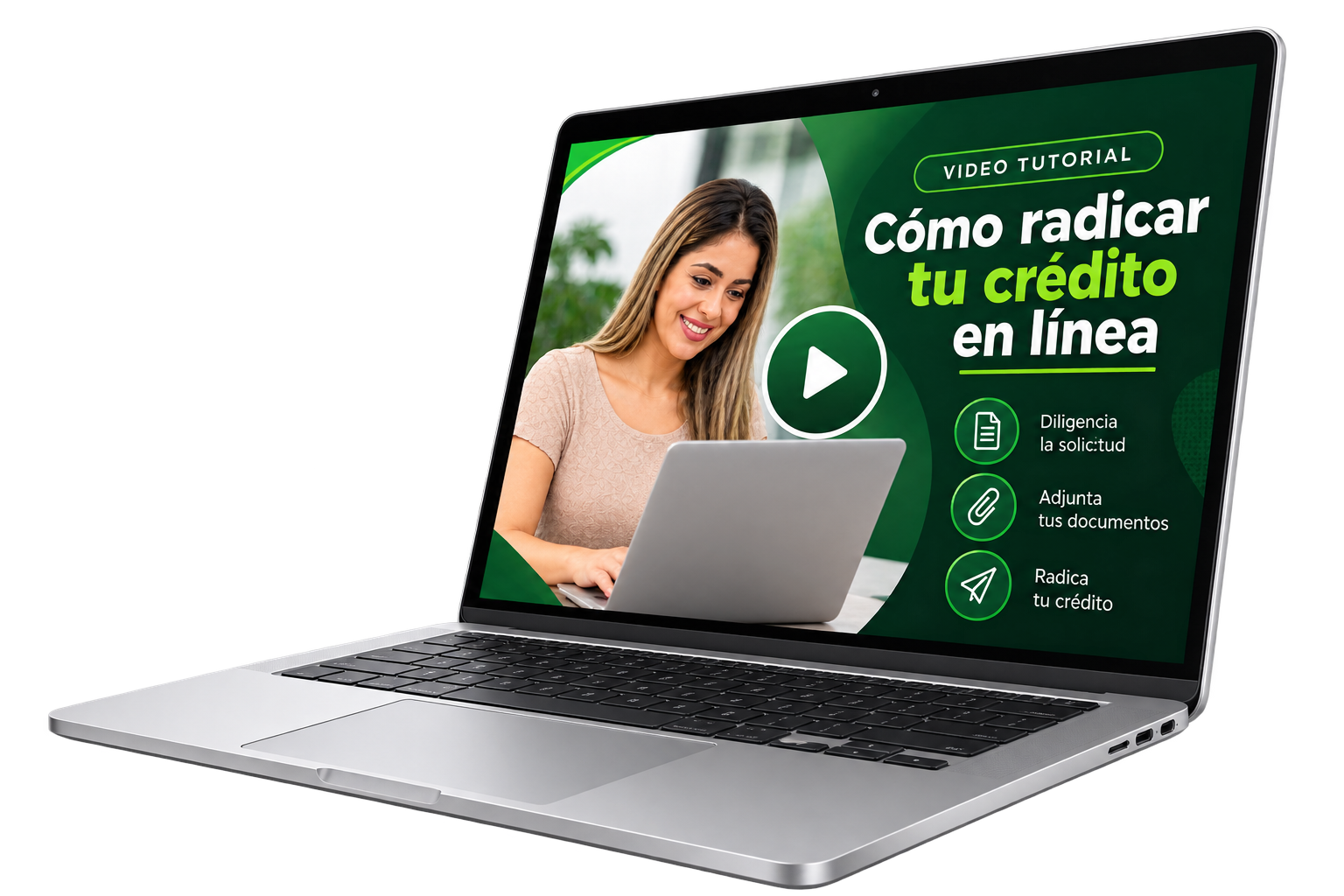 Vista previa del video Cómo radicar tu crédito en línea